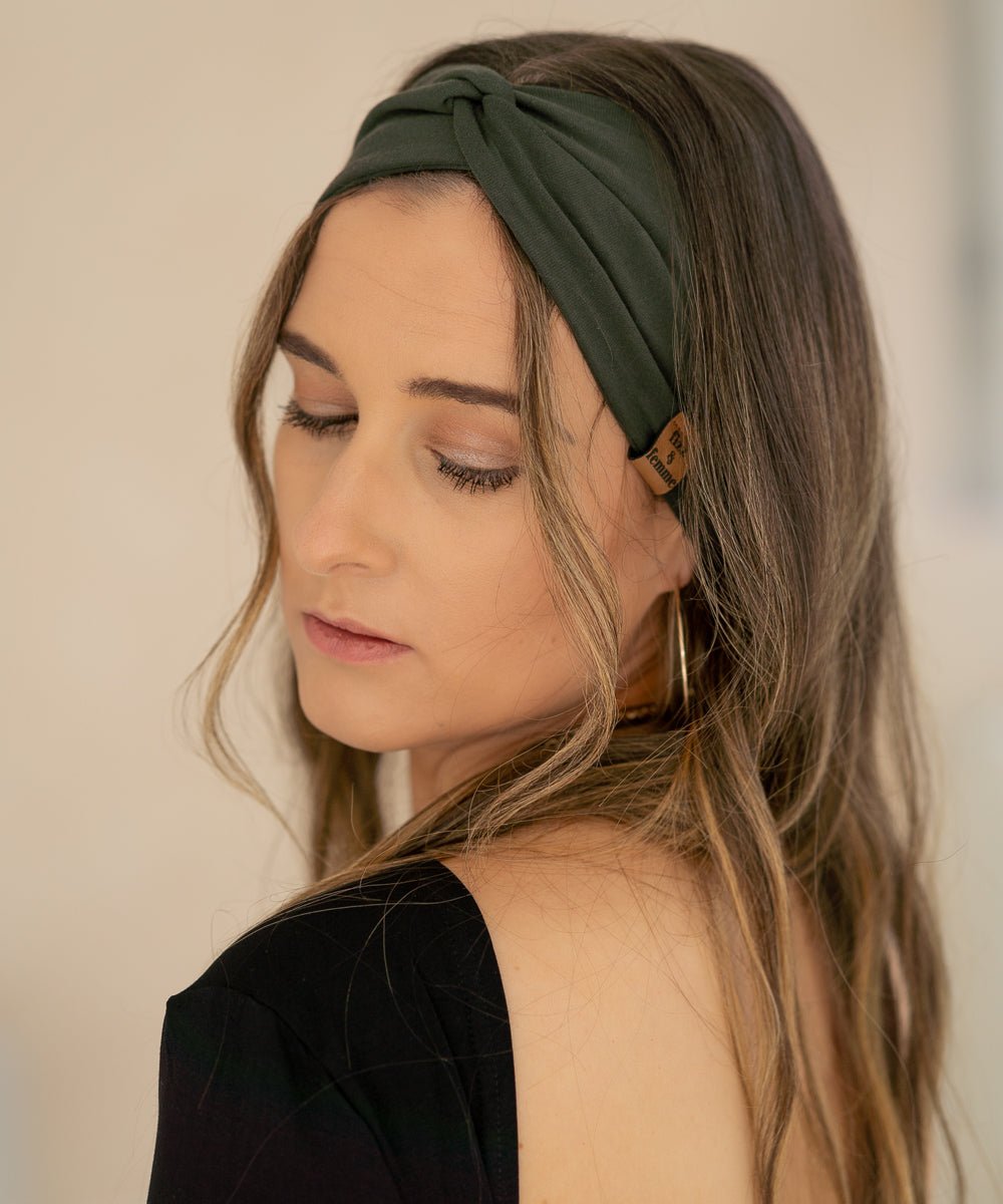 LILLY - Haarband | Olive - Grün - Fizz & Femme