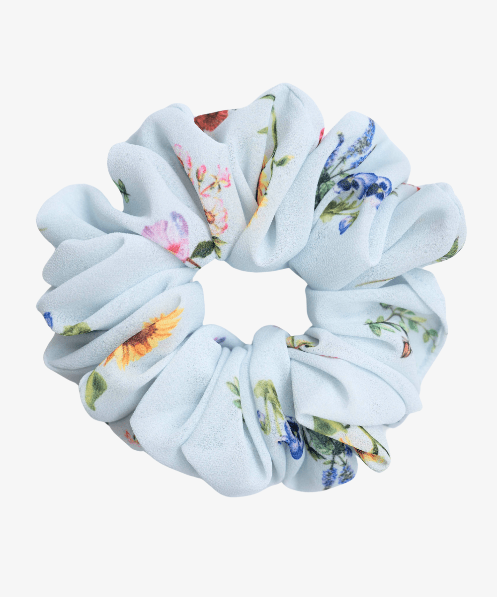 SUMMER - Printed Scrunchie - Blau/Rot/Grün - Fizz & Femme